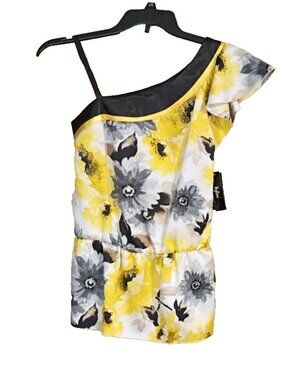 Byline Byer California Asymmetric Blouse One Shoulder Vintage Y2K Size M NWTk